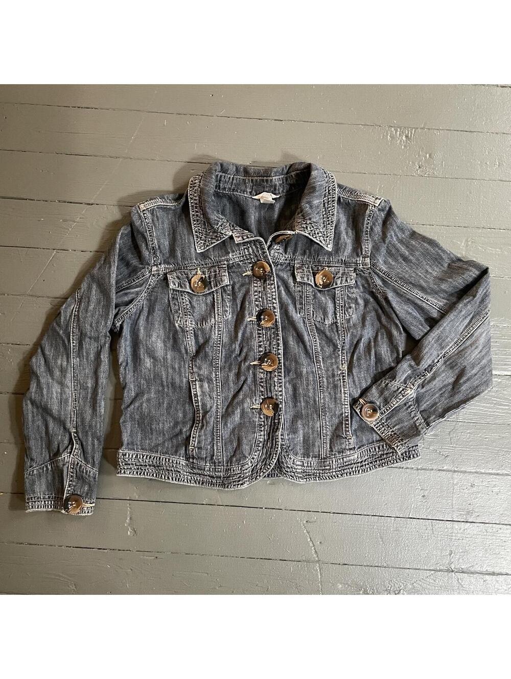 Christopher Banks Women's Grey and Blue Jacket